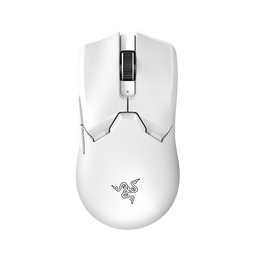 雷蛇（Razer）毒蝰V2专业版无线有线供电轻量化鼠标电竞游戏鼠标PRO二代电脑游戏鼠标电竞CSGO右手专用对称 毒蝰V2专业版白色(3950引擎 无线+有线)