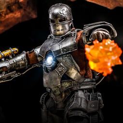 HOT TOYS钢铁侠 钢铁侠Mark 1 1:6比例合金珍藏人偶 钢铁侠Mark 1