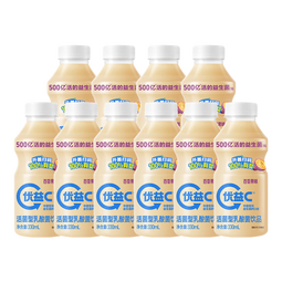 蒙牛（MENGNIU）优益C活菌型乳酸菌饮品冷藏饮料百香果味330ml 10瓶