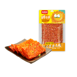 邬辣妈星座系列大包麻辣零食 素牛排素肉手撕豆腐干湖南特产风味小吃 60g蒜香素牛排
