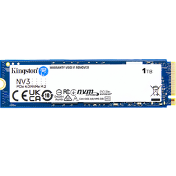 金士顿（Kingston）1TB SSD固态硬盘 M.2(NVMe PCIe 4.0×4) NV3系列 读速6000MB/s AI 电脑配件