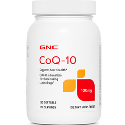 GNC健安喜辅酶q10胶囊100mg120粒 心脑血管备孕老人进口原装