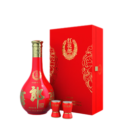 郎酒红花郎10 53度 红花郎15酱香型白酒纯粮食酒整箱送礼 53度 500mL 1瓶 红花郎15 礼盒装