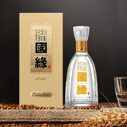 今世缘42度国缘淡雅新版 送礼商务宴会白酒 42度 500mL 6瓶 整箱装