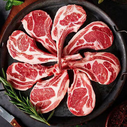 法式羊排战斧羊排羊肋排新鲜烧烤烤肉 法式战斧羊排* 1斤