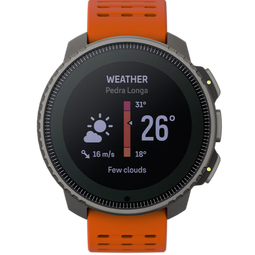 颂拓（SUUNTO）Vertical 越野竞速表跑步定位心率血氧户外运动智能手表 峡谷橙 