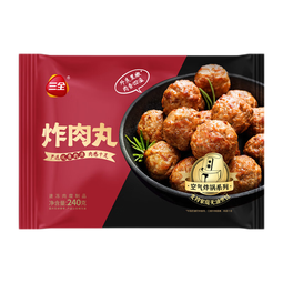 三全火锅丸子关东煮墨鱼丸鱼豆腐撒尿牛肉丸贡丸牛筋 素馅春卷12只216g 