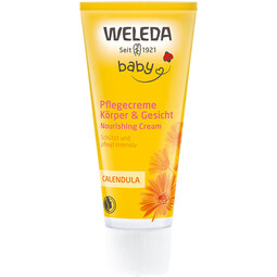 维蕾德（WELEDA）金盏花面霜润肤膏儿童婴儿宝宝面霜身体润肤乳霜 金盏花面霜50ml 