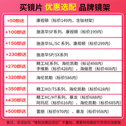 蔡司（ZEISS）蔡司镜片 钻立方铂金膜防蓝光新清锐超薄非球面近视眼镜片 2片 泽锐 1.60焕色视界X铂金膜变色2片 眼镜定配 