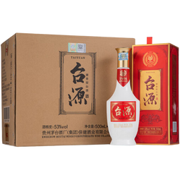 茅台（MOUTAI）茅台集团 台源 酱香型白酒 53度 500ml*6 整箱装 新老包装随机 