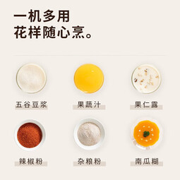 九阳（Joyoung） 料理机婴儿辅食 榨汁绞肉 家用电动多功能  搅碎 果汁机 L6-L500 