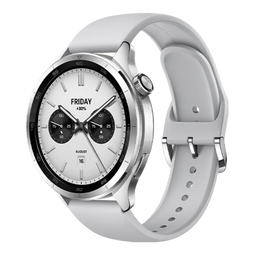 小米（MI）Xiaomi Watch S4 银色 国家补贴 小米汽车su7钥匙 澎湃OS2 心率血氧监测 小米智能手表s4 男表女表 