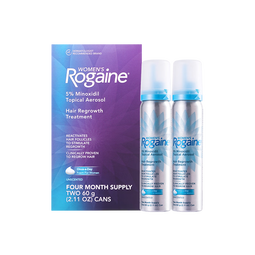 美国Rogaine落健 米诺地尔5%米诺地尔酊生发泡沫 生发育发生发液 60g*2瓶 