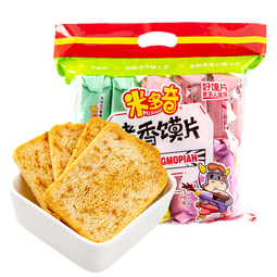 米多奇 烤馍片40g*10包 馒头片解馋办公室休闲零食 早餐食品 饼干多口味