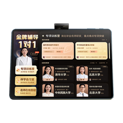 作业帮AI学习机X58【国家补贴500元】2025焕新版 金牌辅导1对1专属班主任学练机平板电脑14.3'' 8+256G