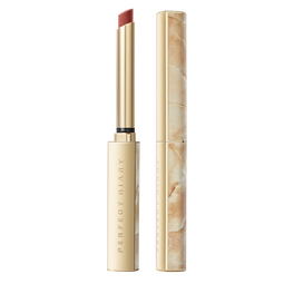 完美日记（PERFECT DIARY）周迅同款小细跟恣意出色丝绒哑光质地细管口红生日礼物送女友 L01 芭蕾裸粉（奶杏色） 