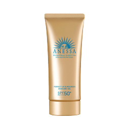 安热沙（Anessa）小金瓶防晒啫喱妆前乳SPF50+隔离防晒霜生日节90g七夕情人节礼物 