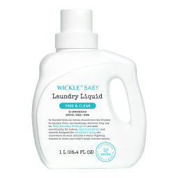 WICKLE婴儿洗衣液新生婴儿宝宝专用酵素抑菌洗衣液 1000ml（自然香型） 