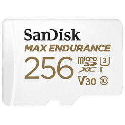 闪迪（SanDisk）256GB TF（MicroSD）内存卡 4K V30 U3 适用于家庭监控及行车记录仪内存卡 坚固耐用 更久录制时长 