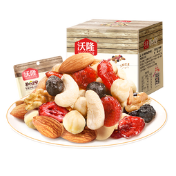 沃隆 每日坚果 孕妇零食大礼包混合坚果干果含榛子仁核桃扁桃仁腰果 175g*2盒【成人款*2】