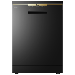 海尔（Haier）洗碗机13套独立式80℃双微蒸汽智能开门烘干全自动家用洗碗机 AK400-EW130266BKD 