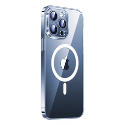 倍思 【真不发黄丨冰透款】适用iphone15promax手机壳苹果15promax保护套磁吸壳超薄无线充电防摔全包
