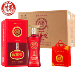 白水杜康（BAISHUIDUKANG）盛世经典52度浓香型白酒 52度 500mL 6瓶 赠送3个礼袋 