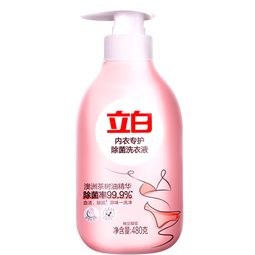 立白内衣内裤洗衣液强效去血渍除菌除螨天然茶树精华 贴身衣物适用 2瓶+3袋 | 250g*2瓶+100g*3袋
