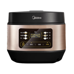 美的（Midea）家用电饭煲电饭锅1-2-3-4人用柴火饭不粘锅 3升4升迷你小型智能微压焖香煮饭小米电饭煲锅蒸煮一体 【数字显示屏】微压焖香 3L 