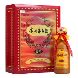 茅台（MOUTAI）年份系列   53度【名酒鉴真】 2024年 500mL 1瓶 15年贵州茅台酒 