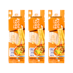 麦乡（M’SUN）铁棍山药刀削挂面条正宗烩面宽面劲道营养油泼面拌面夜宵速食 山药茯苓薏米龙须面200g*10 