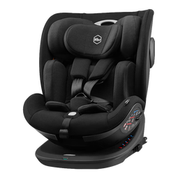 虎贝尔S360儿童安全座椅0-7-9岁车载isofix360度旋转婴儿宝宝 S360-黑色