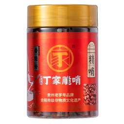 小十字丁家脆哨精哨250克猪油渣脂渣贵州正宗特产贵阳新鲜粉面炒菜伴侣下饭瓶装