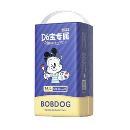 巴布豆（BOBDOG）大宝专用小内裤XXXXL号36片（19KG以上）【品牌直供 安心品质】 