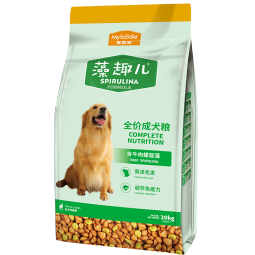 麦富迪 狗粮 藻趣儿通用全价犬粮小中大型犬泰迪柯基金毛拉布拉多 【热销】成犬粮40斤装 