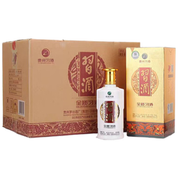 习酒 金质习酒 2018年 酱香型白酒 53度 500ml*6瓶 整箱装 陈年老酒 【名酒鉴真】