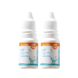 月宝年糕妈妈推荐乳糖酶滴剂婴儿宝宝0-3-6-12个月乳糖不耐奶伴侣2瓶 