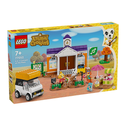乐高（LEGO）积木拼装动森77052 广场上的K.K演唱会动物之森儿童玩具生日礼物
