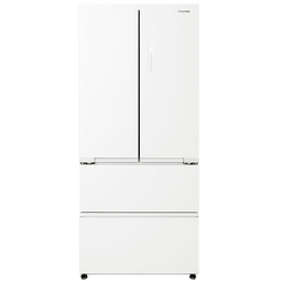 东芝（TOSHIBA）548白珍珠【高容全嵌】60cm超薄嵌入大容量双系统风冷无霜自动制冰法式多门国家补贴家用电冰箱 GR-RF548WI-PM165 云脂白 