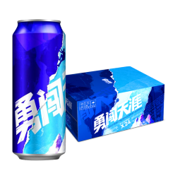 雪花啤酒【100万+人已购】勇闯天涯 500ml*24听 清爽经典实惠 大规格