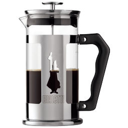 比乐蒂（Bialetti）法压壶咖啡壶不锈钢法式过滤杯手冲家用泡茶咖啡器具 logo款 350ml