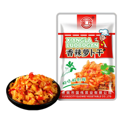 香辣香脆萝卜干40g下饭菜开胃菜腌制榨菜酸咸甜泡菜嘎嘣脆萝卜丁 萝卜干40g*50袋