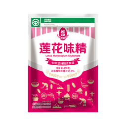 莲花味精400g 纯粮酿造无添加 99%高纯度不额外加盐 家用餐饮炒菜煲汤