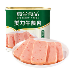 高金食品美力午餐肉340g 火锅冒菜麻辣烫食材 泡面搭档 早餐食材 火腿肠