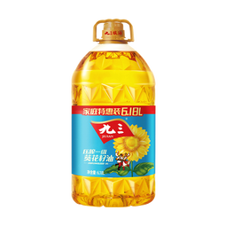 九三 食用油 压榨一级 葵花籽油 6.18L （九三出品 甄选好油） 