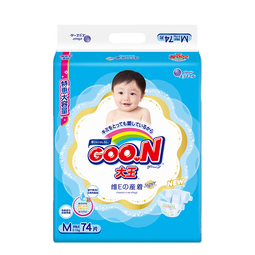 大王（GOO.N） 维E系列  澄萃系列 新升级婴儿透气尿不湿纸尿裤 新升级纸尿裤M36片（6-11kg） 