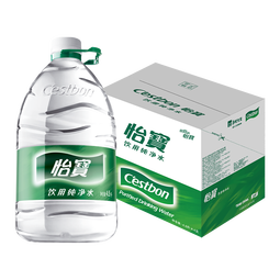 怡宝 饮用水 纯净水4.5L*4桶装水 整箱装 