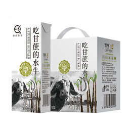 认养吃甘蔗的水牛奶纯牛奶早餐奶儿童牛奶 200mL*10盒*1箱礼盒装 