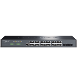 普联（TP-LINK） TL-SG5428 24口千兆三层网管交换机 4个光纤口