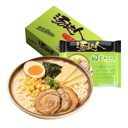 统一 汤达人 日式豚骨拉面 袋装 泡面 方便面 125g*18袋/箱